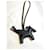 Charm Pegasus Hermès em couro preto  - vista 3