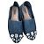 Espadrillas Miu Miu in denim decorate con cristalli Blu