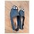 Espadrillas Miu Miu in denim decorate con cristalli Blu - vista 2