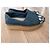 Espadrillas Miu Miu in denim decorate con cristalli Blu - vista 6