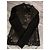Gucci Lederjacke Schwarz mit Wollärmeln - Ansicht 5