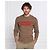 Autre Marque AERONAUTICA MILITARE Pullover Braun Wolle und Polyamid L Mehrfarben - Ansicht 6