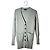 Autre Marque Joe Taft Cardigan aus grauer Kaschmir