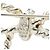 Tiffany & Co. Drehbandbrosche Silber Golden - Ansicht 3