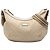 Borsa a tracolla in tela GG di Gucci Bianco Beige