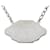 Collana a specchio Chanel con il marchio Coco Argento - vista 3