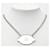 Collana a specchio Chanel con il marchio Coco Argento - vista 6