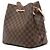 Néonoé Louis Vuitton Borsa NeoNoe MM Damier Ebene Marrone - vista 2