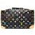 Louis Vuitton Speedy 30 Monogram Multicolore Schwarz - Ansicht 3