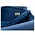 Wallet On Chain Carteira de couro de cordeiro matelassada azul CC quadrada da Chanel com corrente - vista 6