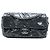 Chanel Preto Médio Em Couro De Bezerro Laqueado Com Aba Torcida