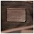 Borsa a mano in pelle marrone Gucci con nastro Web Marrone scuro - vista 5