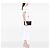 Chanel Nero Medio Classico Chevron Pelle di Agnello Doppio Flap - vista 8