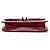 Bulgari Bvlgari Borsa in Pelle Rossa Serpenti Forever a Spalla Rosso Bordò - vista 3