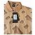 Autre Marque Abstract Pattern Boss Polo Brown Beige - view 5