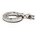 Bulgari Collana con Logo Circolare in Oro Bianco 18K Bvlgari Argento - vista 6
