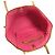 Borsa a Spalla Neverfull MM Monogramma Rosa Louis Vuitton Marrone - vista 13