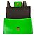 Borsa a spalla Baguette piatta Fendi Verde - vista 8