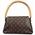 Borsa a mano Mini Looping Monogram Louis Vuitton Marrone - vista 3