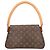 Borsa a mano Mini Looping Monogram Louis Vuitton Marrone - vista 3
