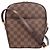 Bolso de Hombro Damier Ipanema PM Louis Vuitton Castaño