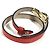 Bulgari Bracciale in pelle rossa Bvlgari Rosso - vista 4