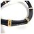 Collana choker con logo Bamboo Gucci 830377 Nero D'oro - vista 2