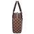 Borsa a mano Damier orizzontale Salia di Louis Vuitton Marrone - vista 4