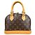 Borsa a Spalla Alma BB Monogramma Louis Vuitton Marrone - vista 3