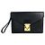 Borsa Clutch Dragonne Pochette Sellier Epi Louis Vuitton Nero