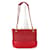 Borsa Vintage Chanel Logo CC Coco Mark Rosso - vista 2