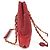 Borsa Vintage Chanel Logo CC Coco Mark Rosso - vista 4