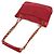 Borsa Vintage Chanel Logo CC Coco Mark Rosso - vista 8