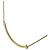 Collana T Smile Small in oro giallo 18K di Tiffany & Co. D'oro - vista 4