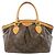 Borsa Louis Vuitton Monogram Tivoli PM Marrone