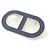 Spilla Chaine d'Ancre Hermès Argento Blu Blu navy