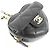 Charm per borsa Chanel AP4838 in pelle di agnello nera Nero - vista 2