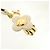 Charm per borsa Louis Vuitton Mini Vivienne D'oro Crudo - vista 2