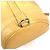 Borsa a spalla con cordino e logo perforato H di Hermès Beige Giallo - vista 16