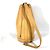 Borsa a spalla con cordino e logo perforato H di Hermès Beige Giallo - vista 2