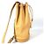 Borsa a spalla con cordino e logo perforato H di Hermès Beige Giallo - vista 4