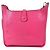 Bolsa Hermès Evelyne 1 PM em Rosa Tyrien - vista 2