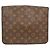 Borsa Cartouchiere Louis Vuitton in tela Monogram GM Marrone - vista 2
