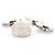 Hermès VINTAGE HERMES SADDLE NAILS SOLID SILVER 925 CUFFLINKS Silvery - view 2