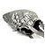 BORSO CHANEL 31 RUE CAMBON MONOGRAMMA NYLON ARGENTO - vista 4