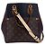 Graceful Borsa a Spalla in Pelle Louis Vuitton Marrone - vista 3