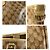 Borsa a Spalla Gucci GG Crystal Tote Beige Marrone - vista 6