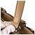 Gucci Bamboo Diamante Canvas Leder Tote Braun Beige - Ansicht 5