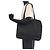 Borsa a tracolla in nylon tessuto con logo Prada Nero - vista 5