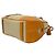 Bolsa tote 2 em 1 em lona e couro com logo triangular Prada Marrom Bege - vista 9